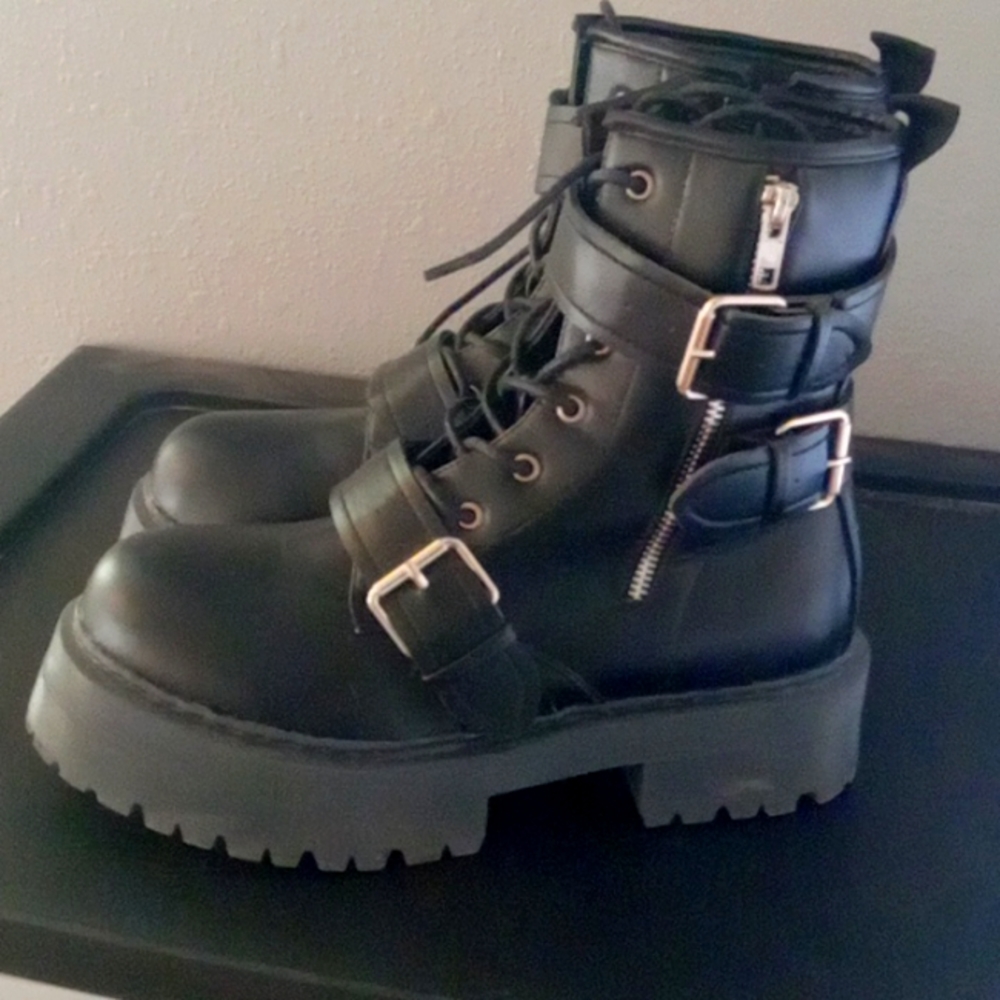 Nasty Gal Black Boots
